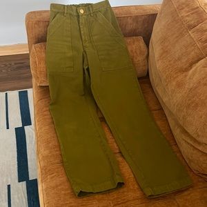 Big Bud Press XXS olive green work pants